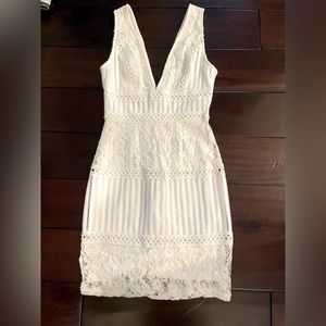 Size: S, white dress